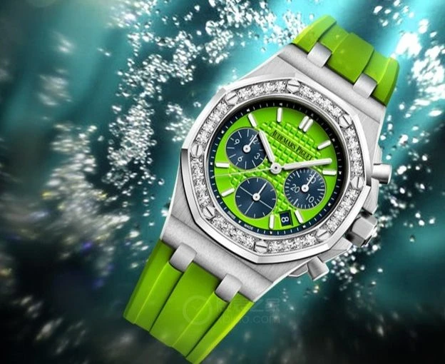 Orologi verdi della collezione offshore Royal Oak